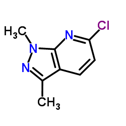 6-Chloro-1,3-dimethyl-1H-pyrazolo[3,4-b]pyridine Structure