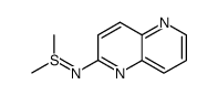 S,S-dimethyl-N-(1,5-naphthyridin-2-yl)sufilimine Structure