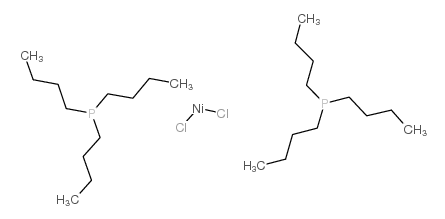 二氯二(三丁基膦)镍(II)结构式