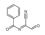 Benzamide,N-(1-cyano-2-oxoethylidene)- (9CI)结构式