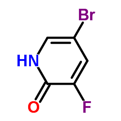 3-氟-5-溴-2-吡啶酮结构式