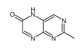 2-Methyl-6(5H)-pteridinone Structure