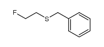 benzyl(2-fluoroethyl)sulfane结构式