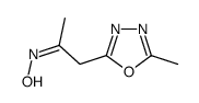 N-[1-(5-methyl-1,3,4-oxadiazol-2-yl)propan-2-ylidene]hydroxylamine结构式