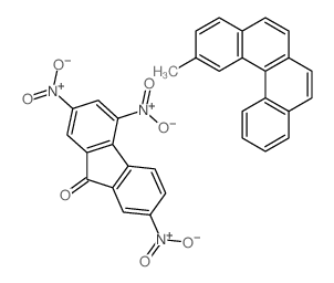2-methylbenzo[c]phenanthrene,2,4,7-trinitrofluoren-9-one Structure