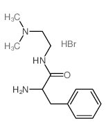 Benzenepropanamide, a-amino-N-[2-(dimethylamino)ethyl]-,hydrobromide (1:2)结构式