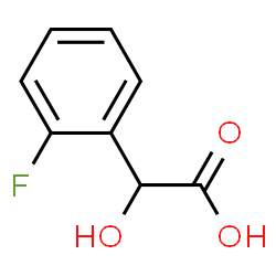 Benzeneacetic acid, a-hydroxy-2-fluoro-, (S)- picture