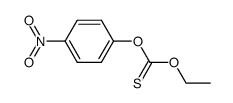 O-ethyl O-(4-nitrophenyl) carbonothioate结构式
