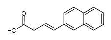 (E)-4-(naphthalen-2-yl)but-3-enoic acid Structure