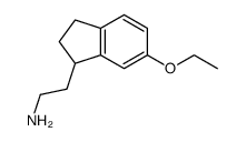1H-Indene-1-ethanamine,6-ethoxy-2,3-dihydro-(9CI) structure