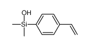 (4-ethenylphenyl)-hydroxy-dimethylsilane Structure