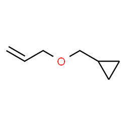 (2-Propenyloxy)methylcyclopropane structure
