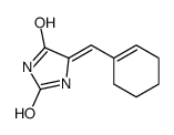 5-(cyclohexen-1-ylmethylidene)imidazolidine-2,4-dione Structure