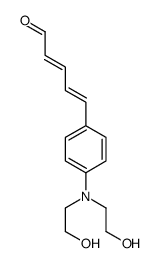 5-[4-[bis(2-hydroxyethyl)amino]phenyl]penta-2,4-dienal Structure