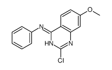 2-chloro-7-methoxy-N-phenylquinazolin-4-amine Structure