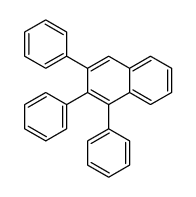 Naphthalene, 1,2,3-triphenyl- structure