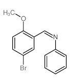 1-(5-bromo-2-methoxy-phenyl)-N-phenyl-methanimine picture