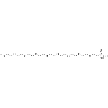 m-PEG9-phosphonic acid结构式