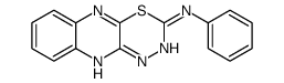 N-phenyl-1H-[1,3,4]thiadiazino[5,6-b]quinoxalin-3-amine Structure