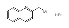 2-(BROMOMETHYL)QUINOLINE HYDROBROMIDE结构式
