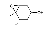 7-Oxabicyclo[4.1.0]heptan-3-ol,5-fluoro-6-methyl-,(1S,3R,5S,6S)-(9CI)结构式