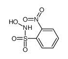 N-hydroxy-2-nitrobenzenesulfonamide Structure