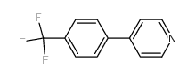 4-(4-(Trifluoromethyl)phenyl)pyridine structure