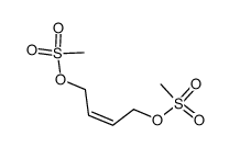 (Z)-1,4-Bis(mesyloxy)-2-butene结构式