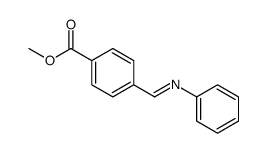 Benzoic acid, 4-[phenylimino)-,methyl ester structure