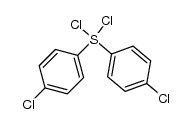 dichloro-bis-(4-chloro-phenyl)-λ4-sulfane Structure
