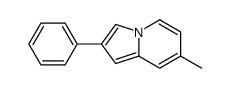 7-methyl-2-phenylindolizine Structure