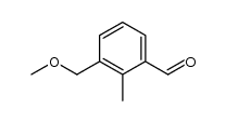 3-(Methoxymethyl)-2-methylbenzaldehyde结构式