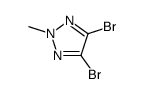 4,5-Dibromo-2-Methyl-2H-1,2,3-triazole Structure