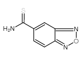 2,1,3-benzoxadiazole-5-carbothioamide Structure