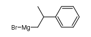 2-phenylpropylmagnesium bromide Structure