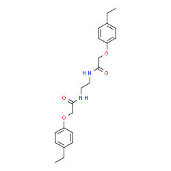 N,N'-1,2-Ethanediylbis[2-(4-ethylphenoxy)acetamide] picture