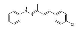4-(4-chloro-phenyl)-but-3-en-2-one-phenylhydrazone结构式