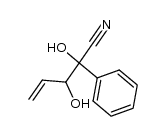 1-Phenyl-1-cyano-1,2-dihydroxy-3-butene Structure