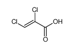 (Z)-2,3-Dichloroacrylic acid Structure