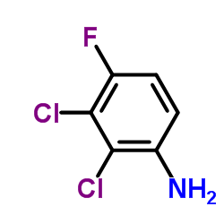 2,3-Dichloro-4-fluoroaniline Structure