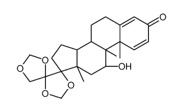 9-Fluoro-11β-hydroxy-17,20:20,21-bis(methylenedioxy)-pregna-1,4-dien-3-one picture