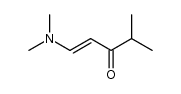 (E)-1-(dimethylamino)-4-methylpent-1-en-3-one Structure
