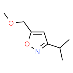 Isoxazole, 5-(methoxymethyl)-3-(1-methylethyl)- (9CI) structure