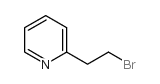 2-(2-溴乙基)吡啶结构式