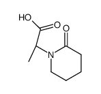 2-(2-Oxopiperidin-1-yl)propanoic acid Structure