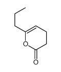 3,4-Dihydro-6-propyl-2H-pyran-2-one结构式