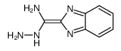 benzimidazol-2-ylidene(hydrazinyl)methanamine Structure