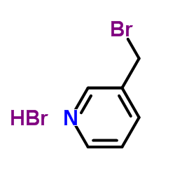 3-(溴甲基)吡啶结构式