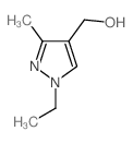 (1-Ethyl-3-methyl-1H-pyrazol-4-yl)methanol structure