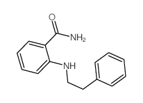 Benzamide,2-[(2-phenylethyl)amino]- Structure